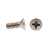 Prime-Line Machine Screw, Flat Head, Phillip Drive #12-24 X 5/8in Grade 18-8 Stainless Steel 100PK 9001557